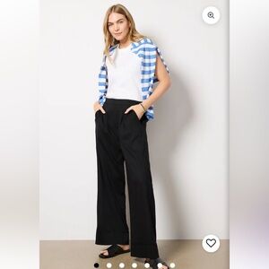 Kut from the Kloth Black Wide Leg Pants